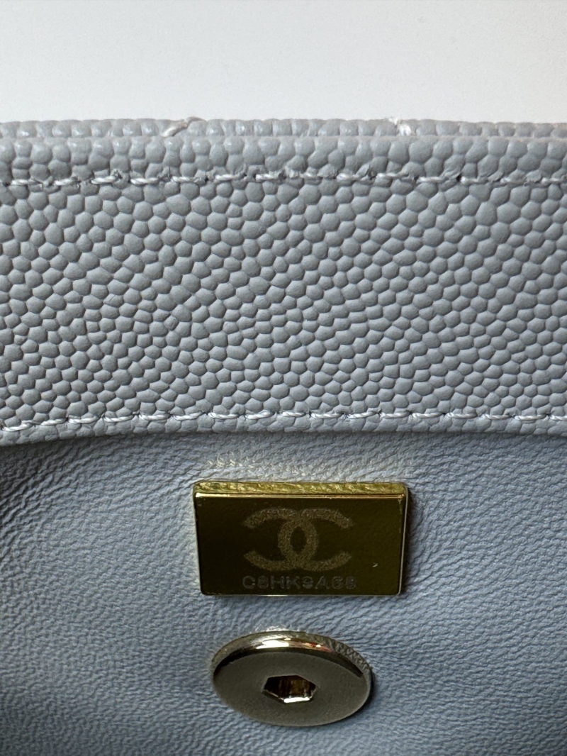 Ch**el top handle bags